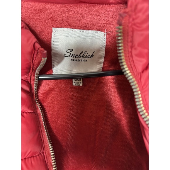 Snobbish Collection Womens Size Small Puffer Vest 20 1/2 In Long Fall Winter - Picture 10 of 12